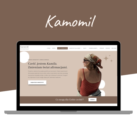 Kamomil — Marka warsztatowa, projekt Kreatywne spojrzenie