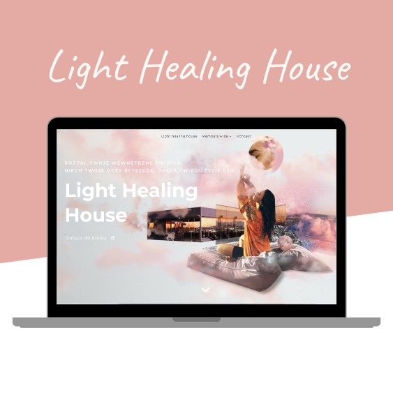 Light Healing House — Wellness, projekt Kreatywne spojrzenie